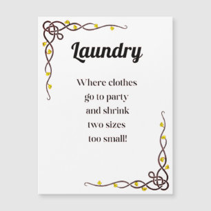 Lavandería Extravaganza donde la ropa va al Fiesta