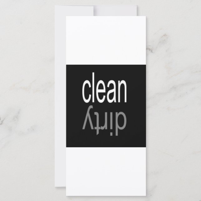 Lavavajillas limpios/sucios (Anverso)