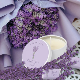 Lavender Boda Gracias