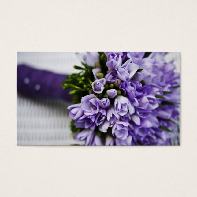 Lavender Crocus Bridal Bouquet (Frente)