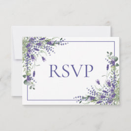 Lavender Eucalyptus Boda de Guión Botánico RSVP