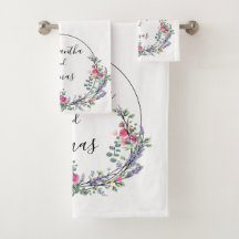 Lavender Eucalyptus rosa color de agua