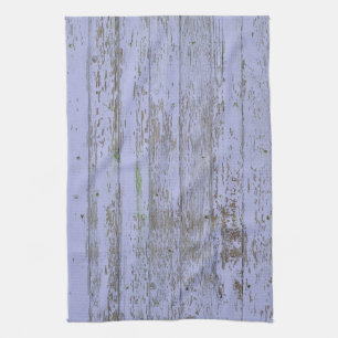 Lavender Faux Madera Textura Cocina Toalla