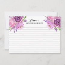 Lavender FLowers Hermosas tarjetas de consejo flor
