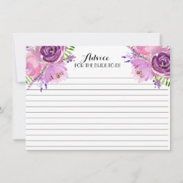 Lavender FLowers Hermosas tarjetas de consejo flor