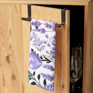 Lavender Love Kitchen Toalla