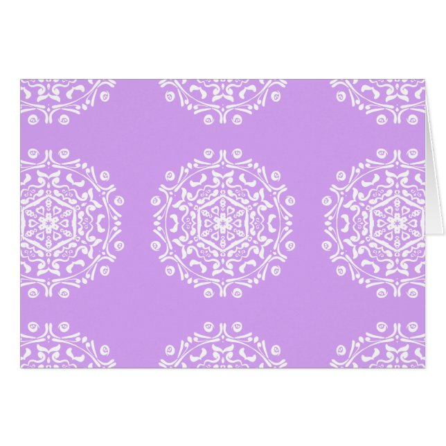 Lavender Mandala (Anverso (Horizontal))