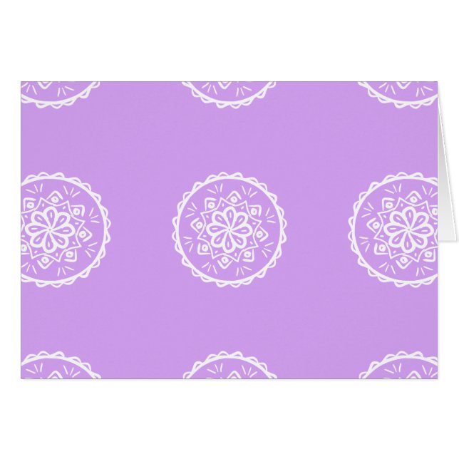Lavender Mandala (Anverso (Horizontal))