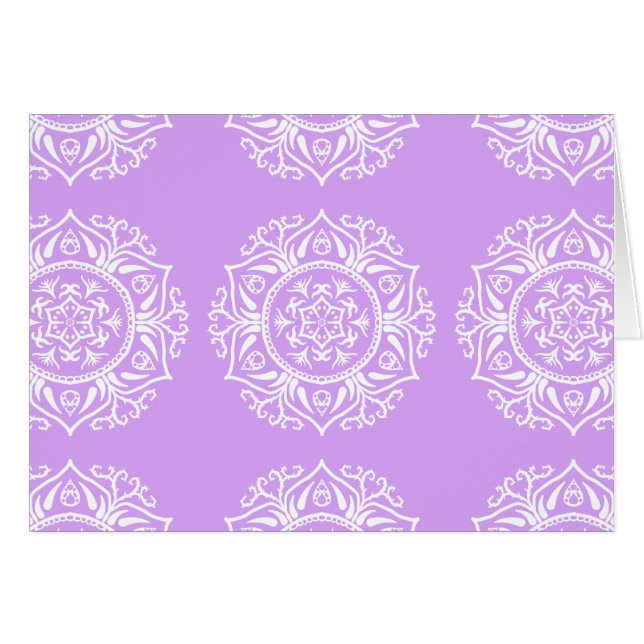 Lavender Mandala (Anverso (Horizontal))