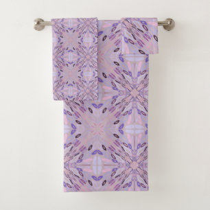 Lavender Mauve arte de abstracción geométrica púrp