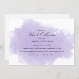 Lavender Mist | Invitación a la ducha de novia