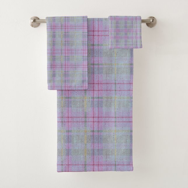 Lavender Plaid Harmony  (In situ)