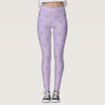 Lavender Polka Dot Leggings<br><div class="desc">Estas leggings de punto de la Polka Lavender son un adelanto de nuestras 2020 leggings exclusivamente aquí. Las leggings divertidas y exóticas para el uso diario o el gimnasio. Estas son cómodas y elegantes leggings fácilmente emparejadas con una camisa blanca y una capucha negra.</div>