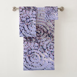 Lavender Swirly Confetti