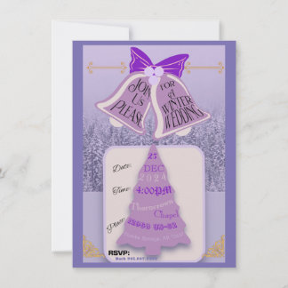 Lavender Winter Pines con Cinturones