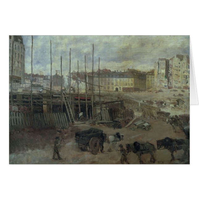 L'Avenue de L'Opera, 1878 (Anverso (Horizontal))