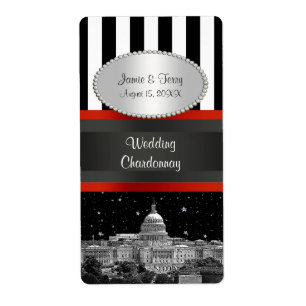 Lávese DC Skyline Blk Whats Stripe P Etiqueta De V