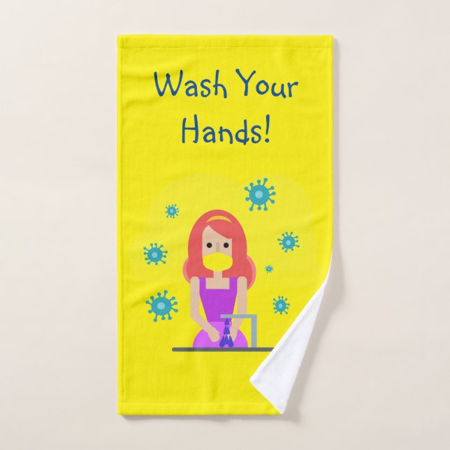 Lávese la toalla de mano (Toalla de mano)