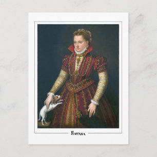 Lavinia Fontana #23 - Tarjeta postal de arte fino