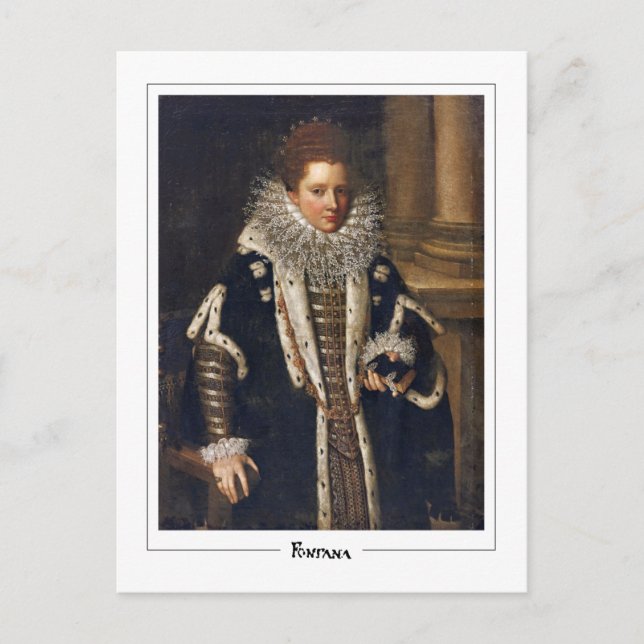 Lavinia Fontana #51 - Postales Bellas Artes (Anverso)