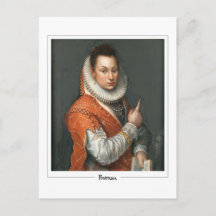 Lavinia Fontana #59 - Tarjeta postal de arte fino
