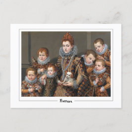 Lavinia Fontana #6 - Tarjeta postal de arte fino