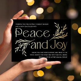 Lavish Soirée Relieve metalizado Empresa Tarjeta d