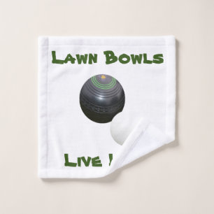 Lawn Bowl Vida Viva, Wash Cloth