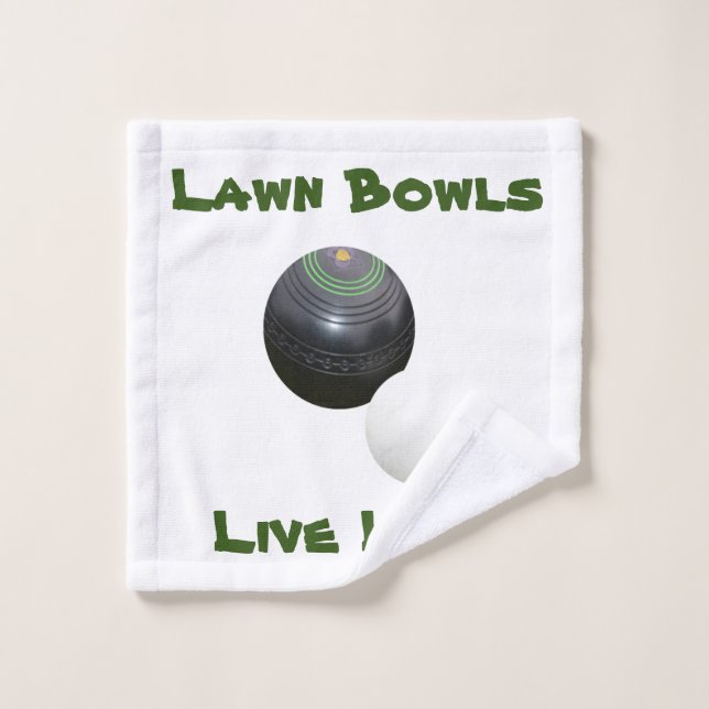 Lawn Bowl Vida Viva, Wash Cloth (Toallita)