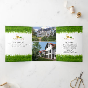 Lawn Mowing Cutting Services Gold Lawn 3 Folleto