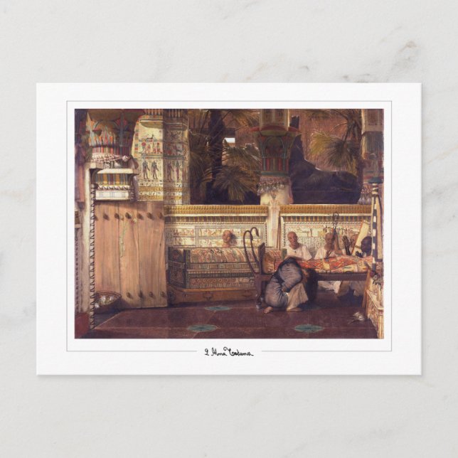 Lawrence Alma-Tadema #10 - Postales Bellas Artes (Anverso)