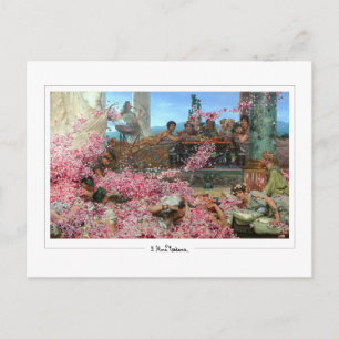 Lawrence Alma-Tadema #162 - Tarjeta postal de arte