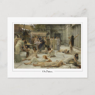 Lawrence Alma-Tadema #170 - Tarjeta postal de arte