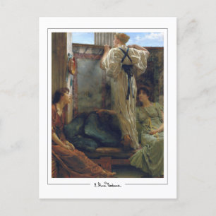 Lawrence Alma-Tadema #1 - Postal Bella Artes