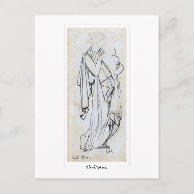 Lawrence Alma-Tadema #245 - Postales Bellas Artes (Anverso)