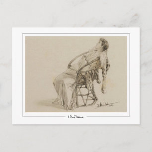 Lawrence Alma-Tadema #260 - Tarjeta postal de arte