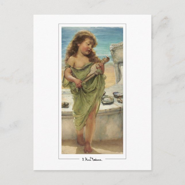 Lawrence Alma-Tadema #295 - Postales Bellas Artes (Anverso)