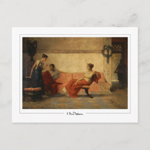 Lawrence Alma-Tadema #298 - Tarjeta postal de arte