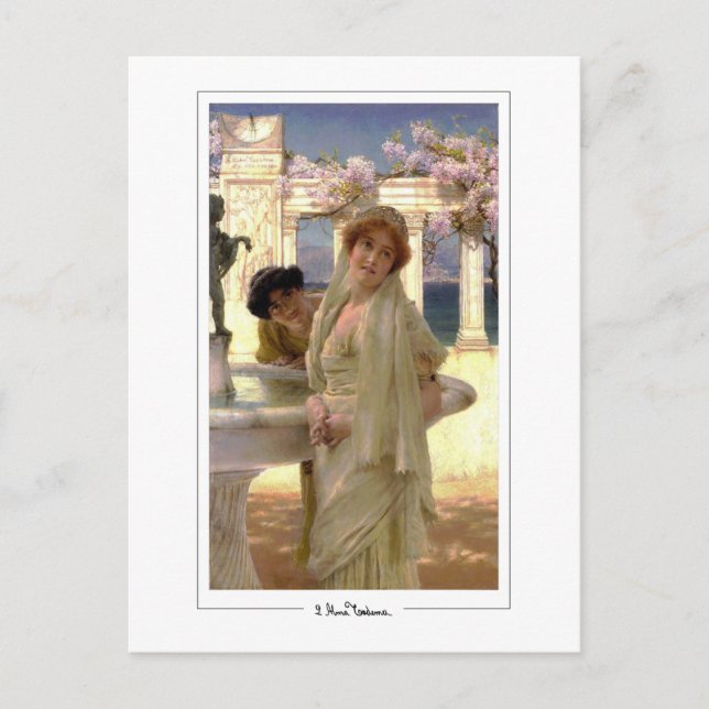 Lawrence Alma-Tadema #30 - Postales Bellas Artes (Anverso)