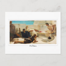 Lawrence Alma-Tadema #4 - Tarjeta postal de arte f