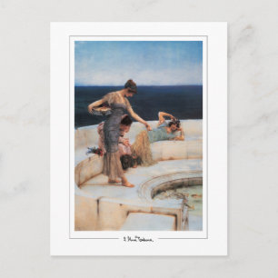 Lawrence Alma-Tadema #56 - Tarjeta postal de arte