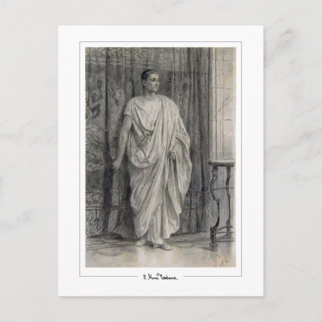 Lawrence Alma-Tadema #57 - Postales Bellas Artes (Anverso)