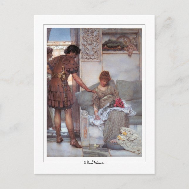 Lawrence Alma-Tadema #84 - Postales Bellas Artes (Anverso)