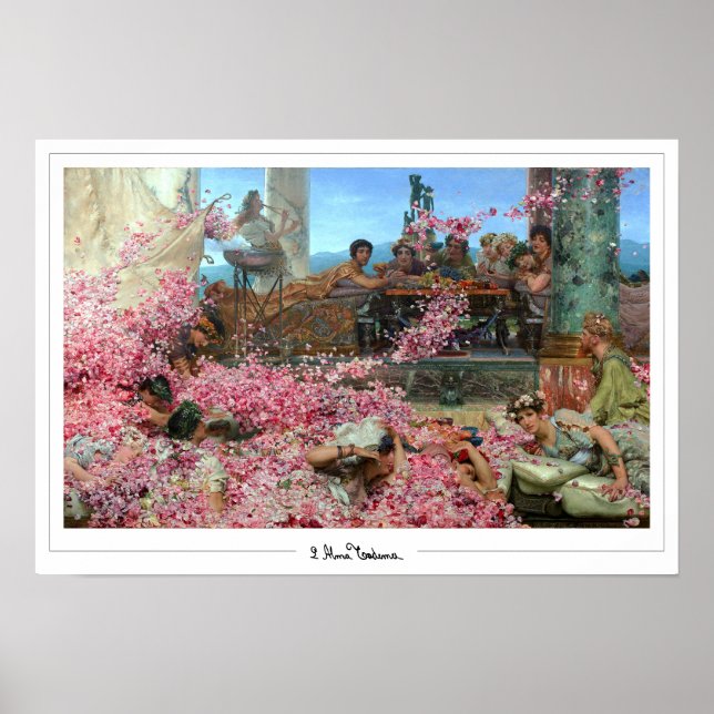 Lawrence Alma-Tadema Zedign Poster de Arte #162 (Frente)
