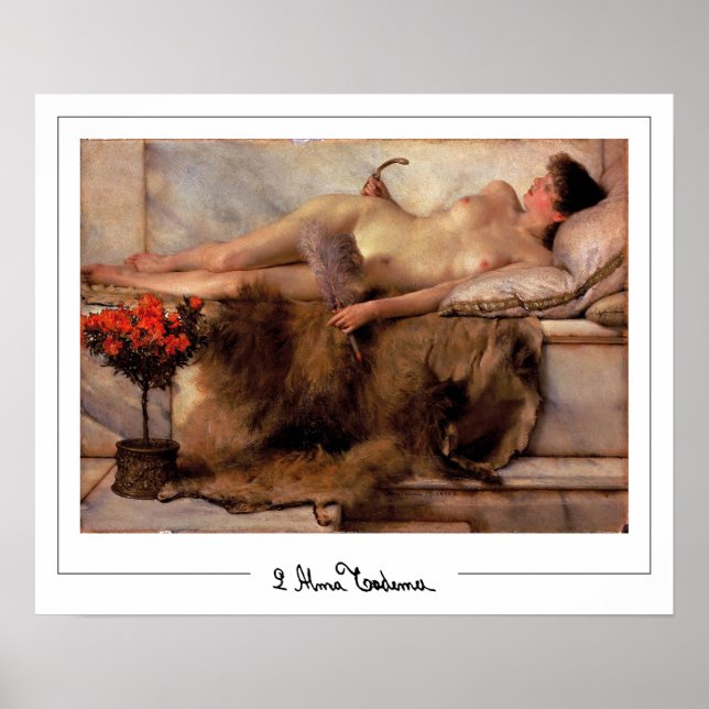 Lawrence Alma-Tadema Zedign Poster de Arte #189 (Frente)