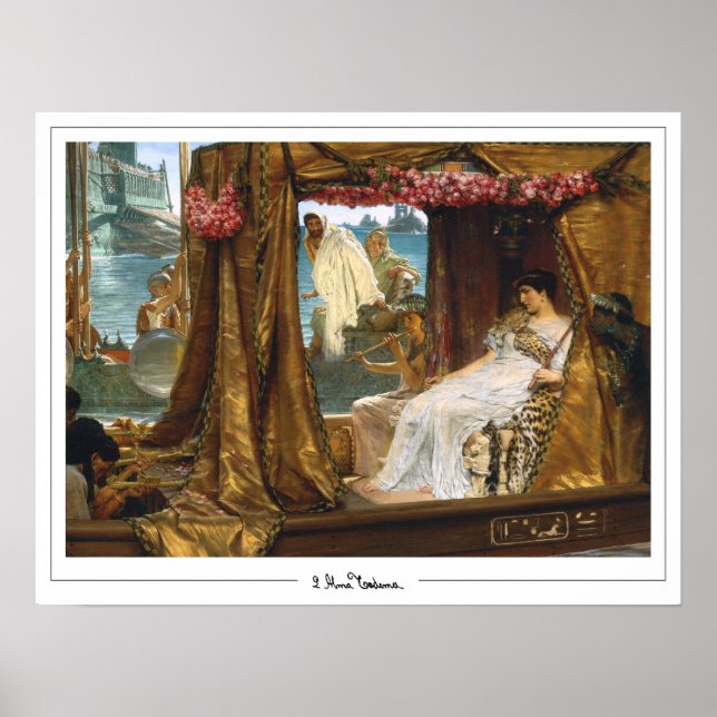Lawrence Alma-Tadema Zedign Poster de Arte #8 (Frente)
