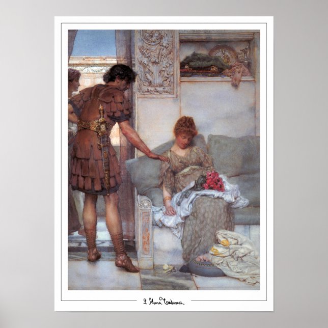 Lawrence Alma-Tadema Zedign Poster de Arte #84 (Frente)