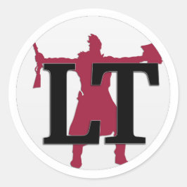 Lawrence Times pequeños pegatinas redondos