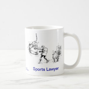 Lawyer™ muerto se divierte la taza de café del