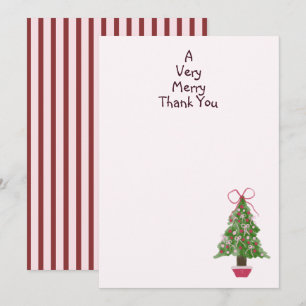 Lazo de árbol de Navidad lindo Invitación de Baby